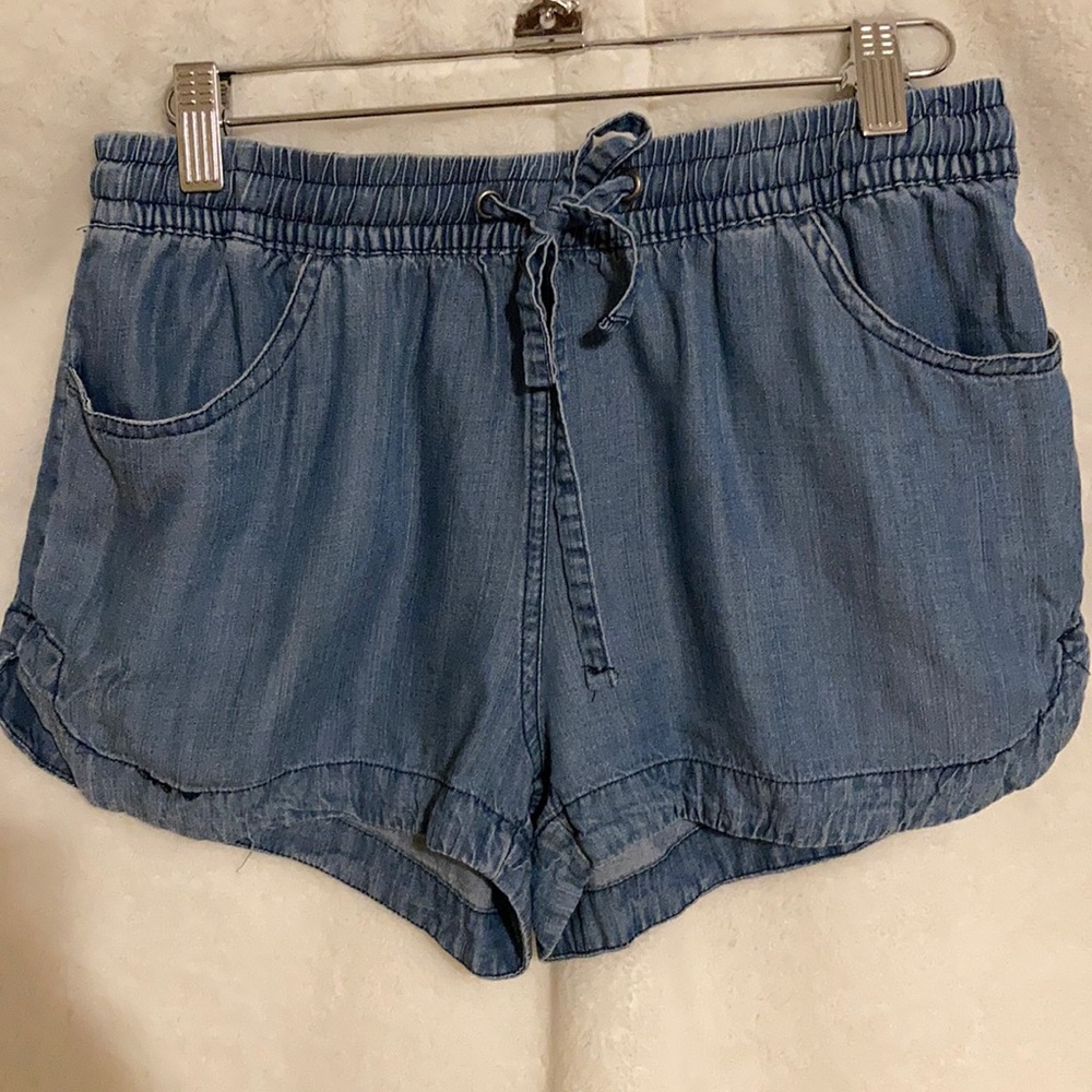 Light Denim Shorts